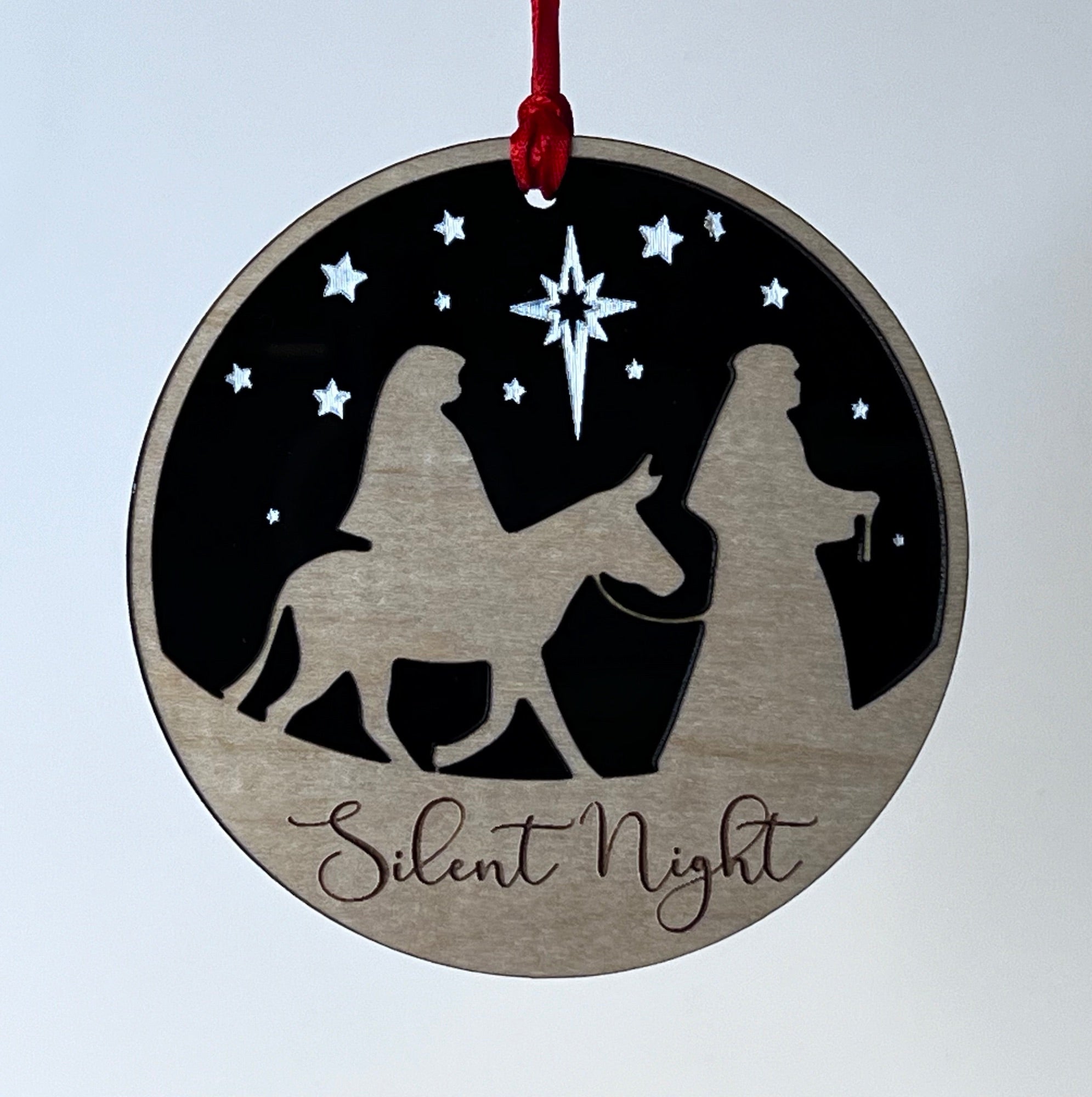 Nativity ornaments - Silent Night image