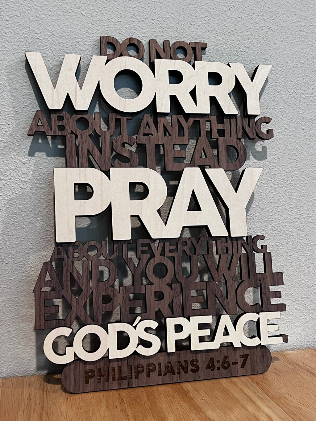 Philippians 4:6-7 sign image 1