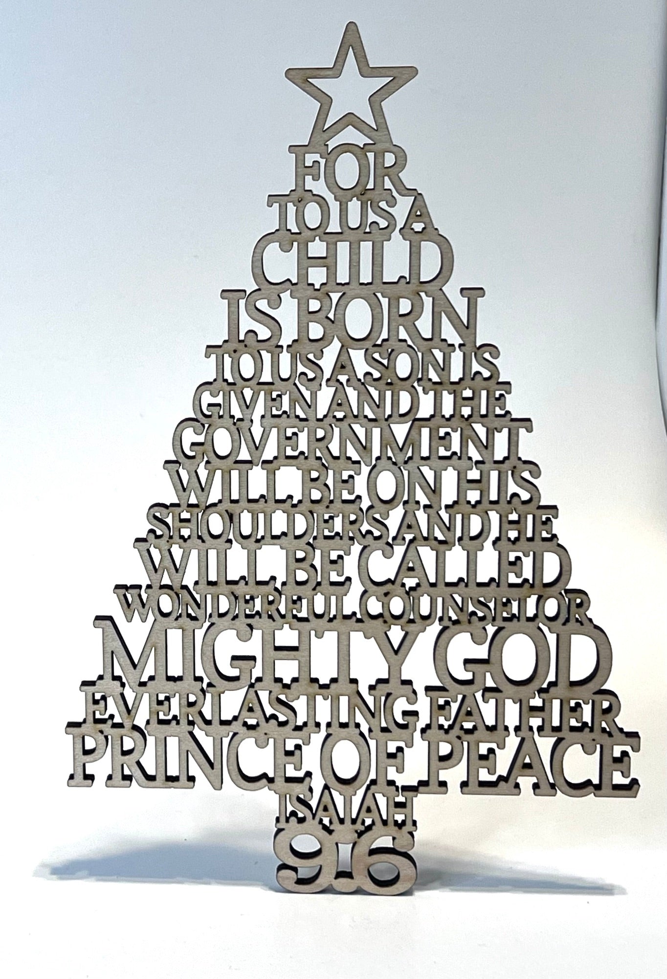 Christmas tree scripture signs image 3