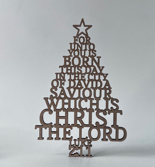 Christmas tree scripture signs image 0