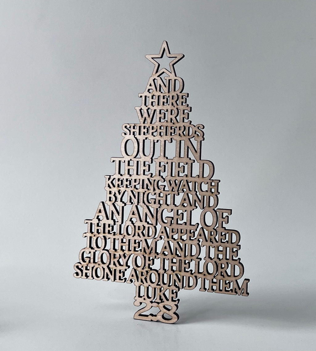 Christmas tree scripture signs image 8
